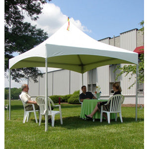 tent anchoring Anchor 10' x 10' Genie Frame Tent - Easton, MD