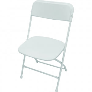 P.S. EventXpress Chairs - White Seat/Back/Frame/Feet