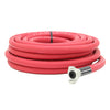 Red 300# Pneumatic Tool Air Hose Assembly 3/4 ID x 50 Ft