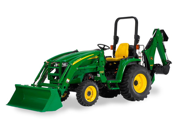 JOHN DEERE 3520 TRACTOR BACKHOE